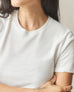 Women's Premium Slub Crew Tee - Bone